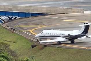 Jato envolvido em acidente no Aeroporto de Congonhas, em São Paulo, é da Supermix