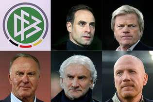 Nomeados pela Federação Alemã de Futebol DFB, Oliver Mintzlaff, Oliver Kahn, Karl-Heinz Rummenigge, Rudi Voeller  e Matthias Sammer