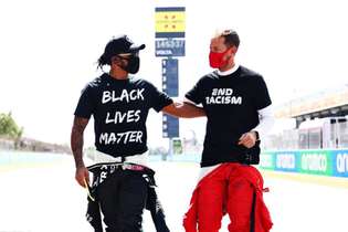 Hamilton e Vettel são atuantes em causas sociais