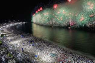 Réveillon de Copacabana é um dos mais famosos do mundo