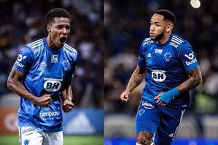 Geovane Jesus e Rafa Silva defenderam o Cruzeiro na temporada passada