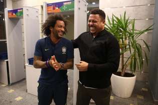 Ronaldo Fenômeno e Marcelo juntos na Seleção Brasileira