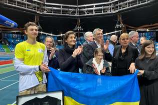 Ministra de Esportes da França garantiu repasse de um milhão de euros para os atletas ucranianos