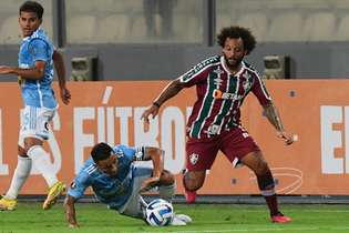 Marcelo finalmente estreou com a camisa do Fluminense na noite desta quarta-feira (5)
