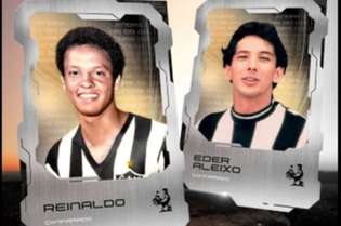 Dois dos maiores nomes da história do Atlético, Reinaldo e Éder Aleixo estão confirmados no jogo das lendas
