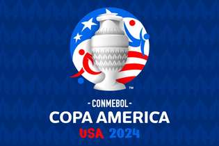 Logo da Copa América adota boa parte das 'cores símbolo' dos Estados Unidos: o azul e o vermelho