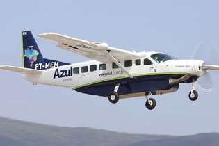 Voo será operado por um Cessna Grand Caravan, com capacidade para transportar até nove passageiros