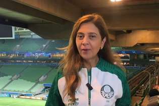 Leila Pereira é a presidente do Palmeiras