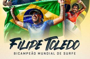 Brasileiro confirmou o favoritismo e venceu o mundial de surfe