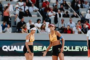 Duda e Ana Patrícia, dupla brasileira do vôlei de praia