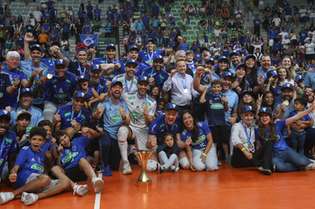Sada Cruzeiro conquistou o 14º título do Mineiro no sábado (21/10)