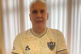 Éder Aleixo, que brilhou com a camisa do Galo e jogou com Zico na seleção brasileira, será um dos representantes alvinegros na festa