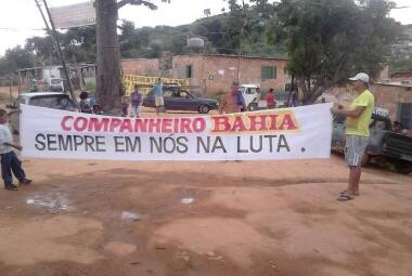 Morte de Bahia chocou moradores da ocupação Vitória, que se mobilizam junto a movimentos populares e pedem pela prisão dos responsáveis