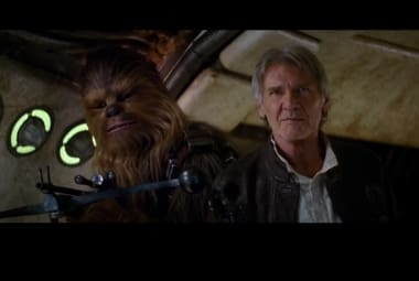 Peter Mayhew (Chewbacca) e Harrison Ford (Han Solo) fazem parte do elenco do novo "Star Wars"