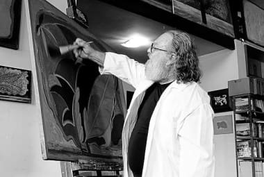 
O artista Carlos Wolney é homenageado pelo Circuito Atelier
