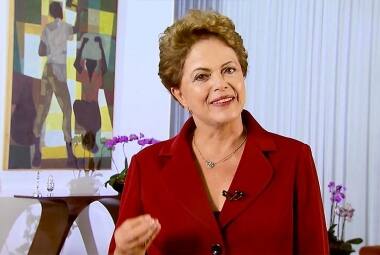 Dilma pede apoio durante jantar