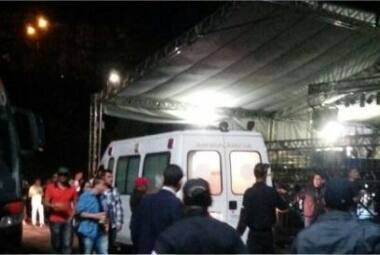 Camarote desaba e deixa ao menos dez feridos em Ouro Preto