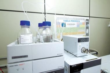 Mais sensível. Cromatógrafo líquido é o aparelho mais caro para análise de drogas: foram investidos R$ 600 mil 