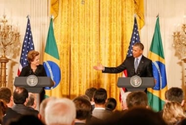 Em visita nos EUA, Dilma encontrou-se com presidente Obama