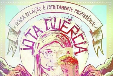 Na capa do disco, o duo brinca com Galvão Bueno e Neymar