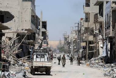 Militares comunicaram que os terroristas tinham tentado atacar a base da Força Aérea síria