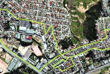 Percurso. Prova adulta tem 5 km e passa pelas ruas Esmeraldas e Bernardo Monteiro, avenida João César de Oliveira, entre outras