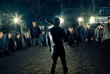 Cartaz da 7ª temporada de 'The Walking Dead'