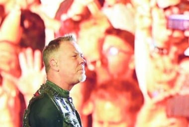James Hetfield é um dos destaques no novo álbum do Metallica