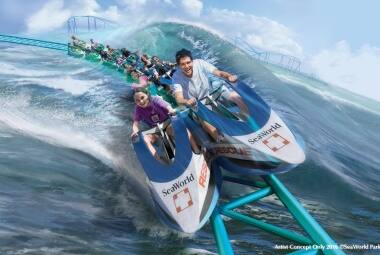 Wave Breaker: The Rescue Coaster, doSeaWorld