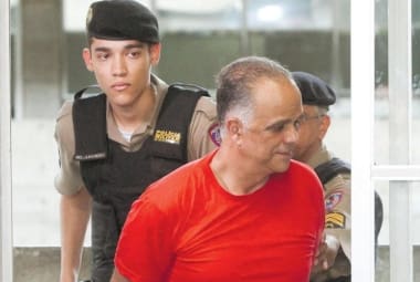 Marcos Valério estava detido em Contagem e, agora, vai cumprir pena em Sete Lagoas