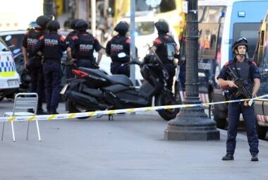 Barcelona sofre com ataque terrorista nesta quinta-feira. Foto: Josep Lago/AFP