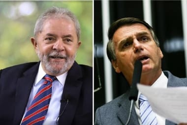 Lula e Bolsonaro iriam para o segundo turno, segundo pesquisa