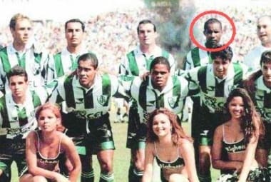Zagueiro Ricardo vestiu a camisa alviverde na década de 90 e foi campeão da Série B no ano de 1997
