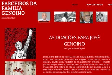 Os tucanos questionam o volume de recursos encaminhado ao ex-deputado José Genoino e ao ex-tesoureiro do PT Delúbio Soares
