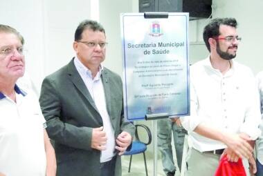 Investimentos. O prefeito Agnaldo Perugini inaugurou, recentemente, as novas instalações da Secretaria de Saúde de Pouso Alegre 