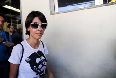 A ativista Elisa Quadros Pinto Sanzi, 28 anos, conhecida como Sininho, foi detida em Porto Alegre antes da final da Copa