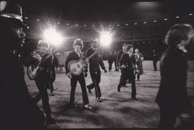 O último registro dos Beatles no  Candlestick Park foi feito pelo fotógrafo Jim Mararshall em 1966