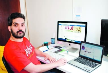 Ródney Arôuca administra o grupo ‘Orkut - Backup’ para guardar pérolas