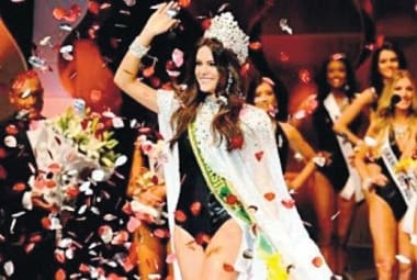 Melissa Gurgel foi eleita Miss Brasil no último sábado, em Fortaleza