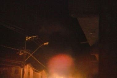 No dia 9 de outubro, um ônibus foi incendiado no bairro Palmital
