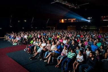Salas de cinema em Tiradentes ficaram cheias