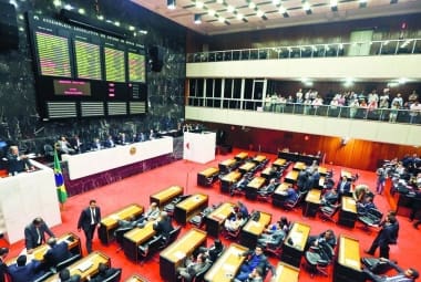 Assembleia. 
Deputados de Minas votaram pelo retorno do auxílio-moradia na última terça-feira