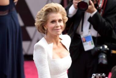 HOLLYWOOD, CA - MARCH 04: Jane Fonda attends the 90th Annual Academy Awards at Hollywood & Highland Center on March 4, 2018 in Hollywood, California.   Matt Winkelmeyer/Getty Images/AFP