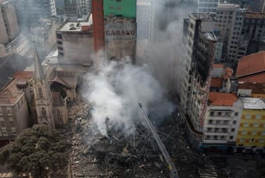 MP denuncia prefeitura e movimento social por queda de prédio com 7 mortos